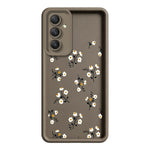 Samsung Galaxy A56 5G TPU-skal Blommönster Gummerat mobilbaksida