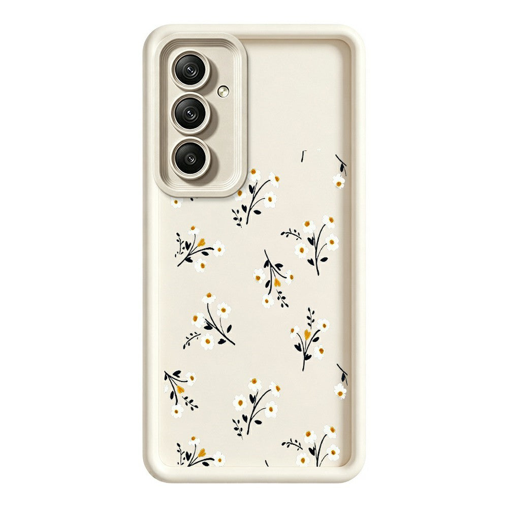 Samsung Galaxy A37 5G TPU-skal Blommönster Gummerat mobilbaksida