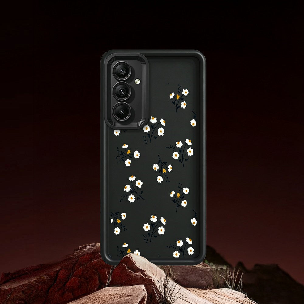 Samsung Galaxy A37 5G TPU-skal Blommönster Gummerat mobilbaksida