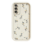 TPU-skal för Samsung Galaxy A18 5G / A18 4G / A17 5G / A17 4G blommönster gummibelagt bakstycke