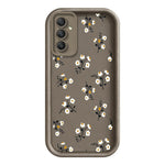 TPU-skal för Samsung Galaxy A18 5G / A18 4G / A17 5G / A17 4G blommönster gummibelagt bakstycke