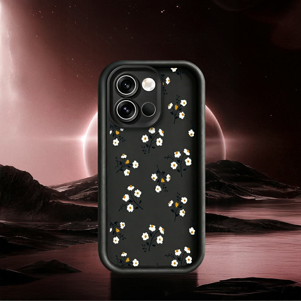 For OnePlus Nord 6 5G TPU Case Floral Pattern Rubberized Phone Back Cover