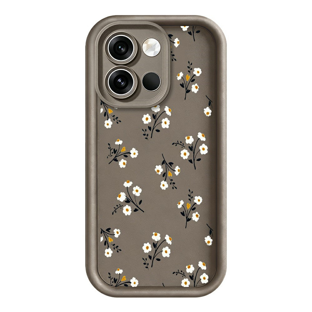 For OnePlus Nord 6 5G TPU Case Floral Pattern Rubberized Phone Back Cover