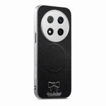 DREAM IS POSSIBLE FASHION STUDIO Bow Magnetic Case YSK-01 Phone Case for Honor X60 Pro 5G  /  X9c 5G  /  Magic7 Lite 5G Woven Texture N52 Magnet Dual-Layer Shockproof Raised Lips Cover