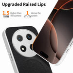 DREAM IS POSSIBLE FASHION STUDIO Bow Magnetic Case YSK-01 Phone Case for Honor X60 Pro 5G  /  X9c 5G  /  Magic7 Lite 5G Woven Texture N52 Magnet Dual-Layer Shockproof Raised Lips Cover