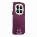 For Xiaomi Redmi Note 15 5G (Global) / Poco M8 5G Magnetic Case Bow Pattern PU Leather + TPU + PC Shockproof Phone Cover