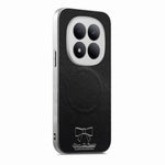 For Xiaomi Redmi Note 15 Pro+ 5G (Global) / Poco M8 Pro 5G Magnetic Case Bow Pattern PU Leather + TPU + PC Shockproof Phone Cover