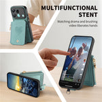 For Oppo Find X9 Pro 5G Case Card Holder Zipper Pocket Heart Pattern Leather Phone Back Cover with Crossbody Strap