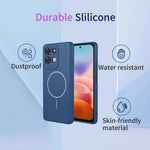 For Xiaomi Redmi 17 5G  /  17 4G Magnetic Case Anti Drop Soft TPU Phone Back Cover