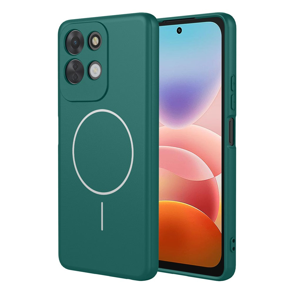 For Xiaomi Redmi 17 5G  /  17 4G Magnetic Case Anti Drop Soft TPU Phone Back Cover
