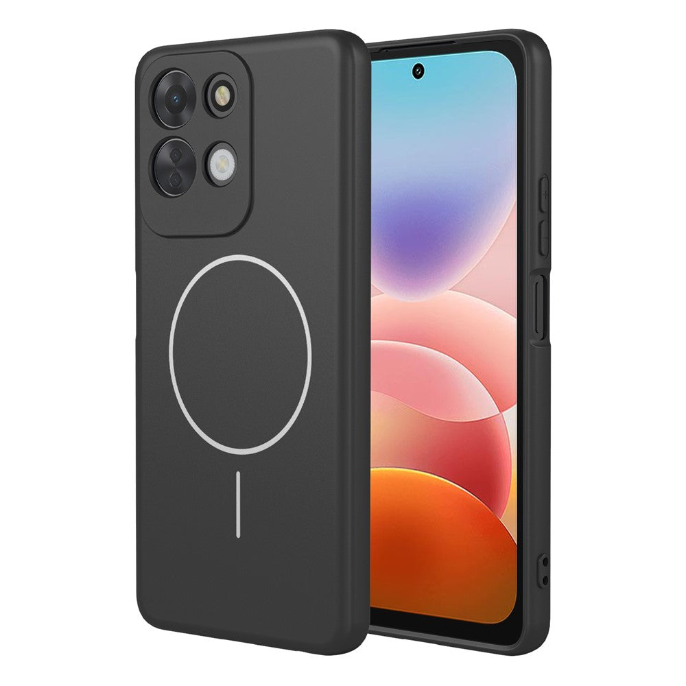 For Xiaomi Redmi 17 5G  /  17 4G Magnetic Case Anti Drop Soft TPU Phone Back Cover