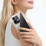 IMAK för Xiaomi Redmi 17 5G / Xiaomi Redmi 17 4G UX-10-serien mobilskal mjukt TPU mobilbaksida