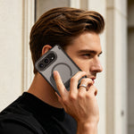 DUX DUCIS for iPhone Fold Kind Series Magnetic Case Kickstand TPU+PC Matte Phone Cover
