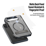 DUX DUCIS for iPhone Fold Kind Series Magnetic Case Kickstand TPU+PC Matte Phone Cover