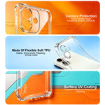 IMAK for Xiaomi Redmi Note 17 Pro 5G Case TPU Phone Cover Airbag Shockproof Protection