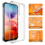 IMAK för Xiaomi Redmi 17 5G / Xiaomi Redmi 17 4G-skal TPU-mobilskydd Airbag Stötsäkert skydd