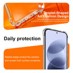 IMAK för Xiaomi Redmi Note 17 4G (Global) / Note 17 5G (Global) / Note 17 (Indien/Kina) 5G-skal TPU-mobilskydd Airbag Stötsäkert skydd