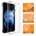 IMAK-cover til Xiaomi Redmi Note 17 Pro Max 5G, TPU-mobilbeskyttelse med airbag, stødsikker beskyttelse