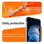 IMAK för Xiaomi Redmi Note 17 Pro Max 5G-skal TPU-mobilskydd Airbag Stötsäkert Skydd