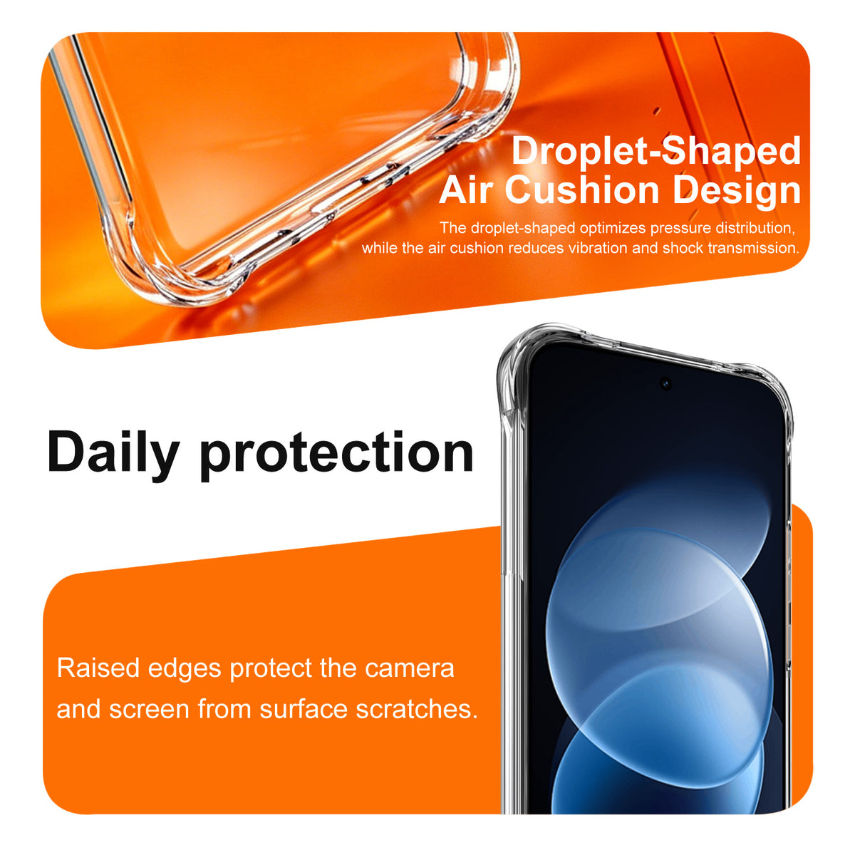 IMAK-cover til Xiaomi Redmi Note 17 Pro Max 5G, TPU-mobilbeskyttelse med airbag, stødsikker beskyttelse