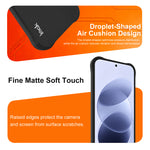 IMAK för Xiaomi Redmi Note 17 4G (Global) / Note 17 5G (Global) / Note 17 (Indien/Kina) 5G-skal TPU-mobilskydd Airbag Stötsäkert skydd