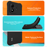 IMAK för Xiaomi Redmi Note 17 4G (Global) / Note 17 5G (Global) / Note 17 (Indien/Kina) 5G-skal TPU-mobilskydd Airbag Stötsäkert skydd
