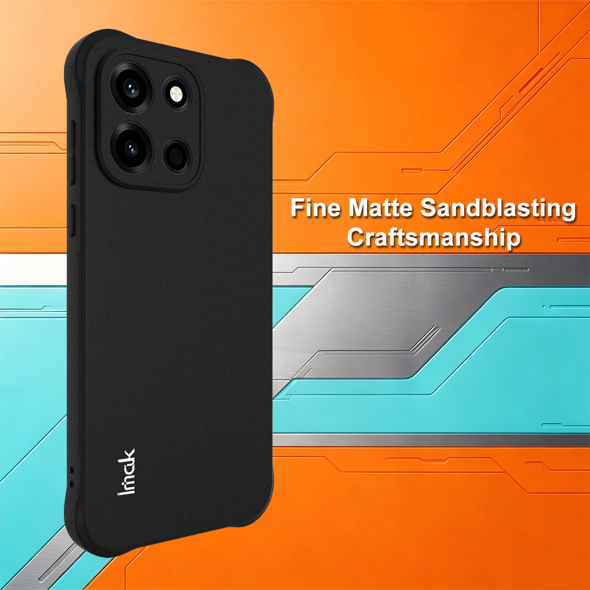 IMAK for OnePlus Nord 6 5G Case TPU Phone Cover Airbag Shockproof Protection