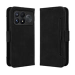 For Xiaomi Redmi K100 Pro Max 5G / Xiaomi Poco F9 Ultra 5G Leather Case Phone Wallet Cover with Multiple Card Slots