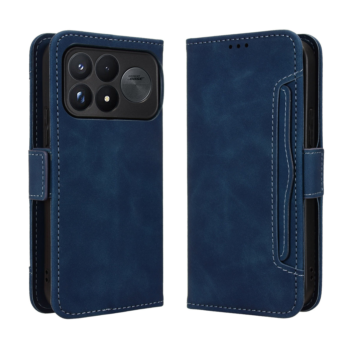 For Xiaomi Redmi K100 Pro Max 5G / Xiaomi Poco F9 Ultra 5G Leather Case Phone Wallet Cover with Multiple Card Slots