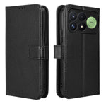 For Xiaomi Redmi K100 Pro 5G (China) / Xiaomi Poco F9 Pro 5G Leather Wallet Case with Strap Diamond Texture Phone Cover