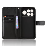 For Xiaomi Redmi K100 Pro 5G (China) / Xiaomi Poco F9 Pro 5G Leather Wallet Case with Strap Diamond Texture Phone Cover
