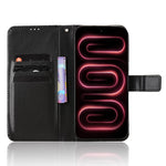 For Xiaomi Redmi K100 Pro 5G (China) / Xiaomi Poco F9 Pro 5G Leather Wallet Case with Strap Diamond Texture Phone Cover