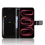 For Xiaomi Redmi K100 Pro Max 5G (China) / Xiaomi Poco F9 Ultra 5G PU Leather Case with Strap Crazy Horse Texture Phone Wallet Cover