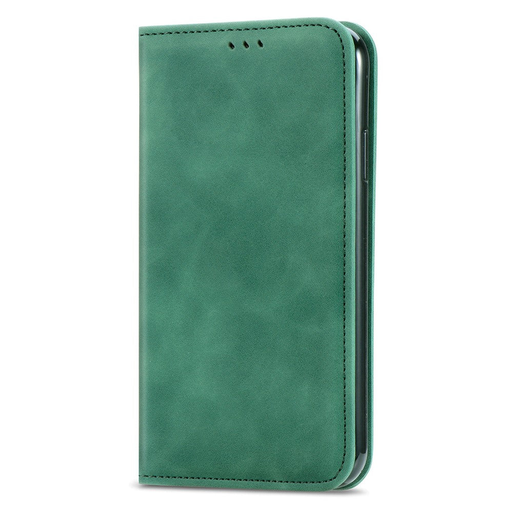 Läderfodral för Xiaomi Redmi Note 17 4G (Global) / Note 17 (Indien / Kina) 5G / Note 17 5G (Global), korthållare, magnetiskt mobilfodral med härdat glas