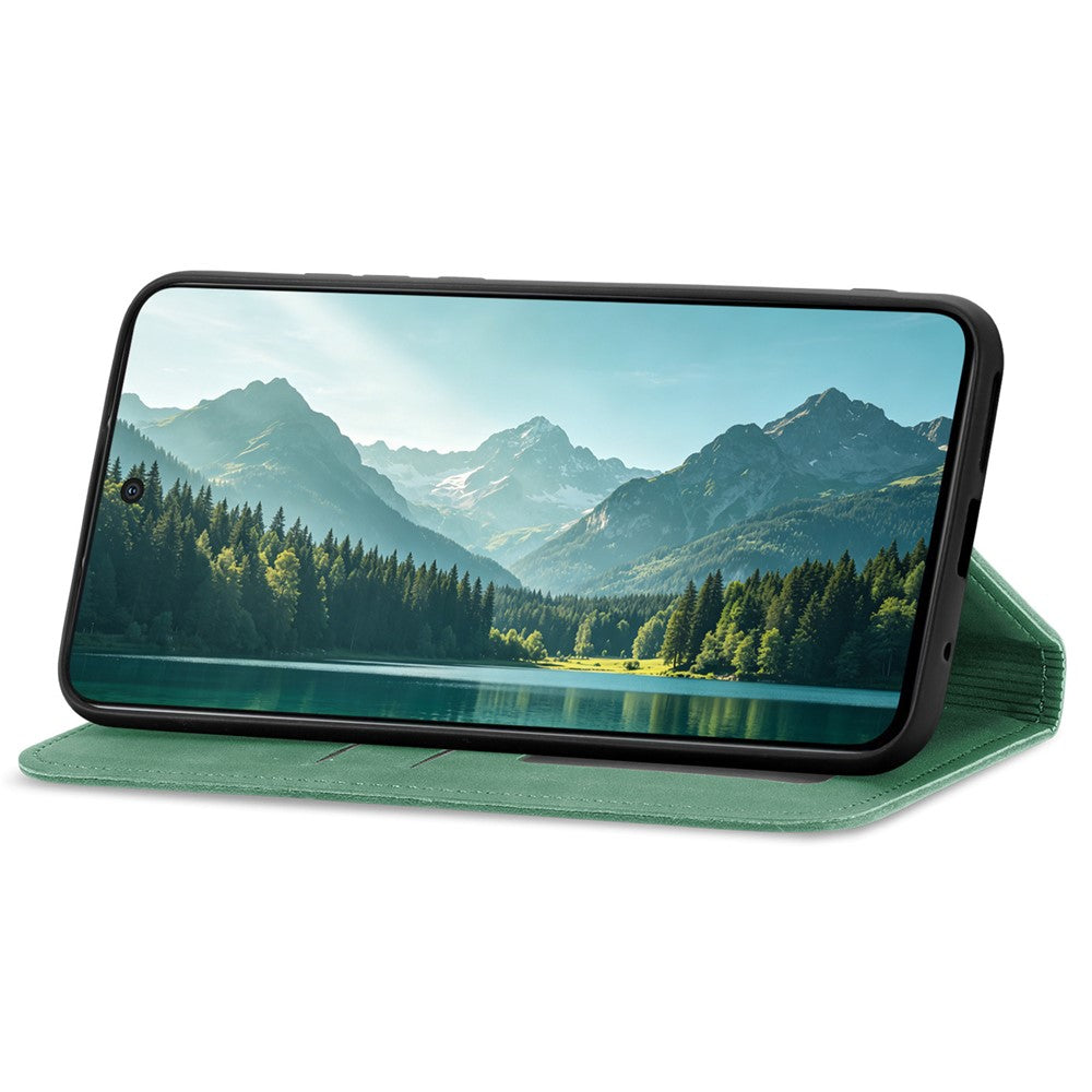 Läderfodral för Xiaomi Redmi Note 17 4G (Global) / Note 17 (Indien / Kina) 5G / Note 17 5G (Global), korthållare, magnetiskt mobilfodral med härdat glas
