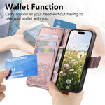 Wallet Case for Xiaomi Redmi Note 17 4G (Global) / Note 17 (India / China) 5G / Note 17 5G (Global) , Butterfly Pattern PU Leather Phone Cover with Tempered Glass Screen Protector