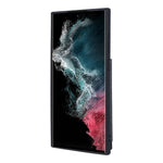 HANMAN Mika-serien för Samsung Galaxy S25 Ultra-skal med korthållare i PU-läder + TPU-bakstycke
