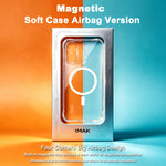 IMAK for Xiaomi Redmi Note 17 Pro 5G Magnetic Case Airbag Shockproof Protection TPU Phone Cover