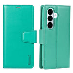 HANMAN Mila-serien til Samsung Galaxy S26+, pungcover med stativ og inderlomme, foldbart læder- og TPU-cover