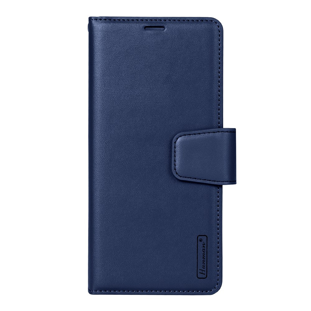 HANMAN Mila-serien til Samsung Galaxy A16 5G / A16 4G, tegnebogsetui med stativ, inderetui med sammenklappeligt cover, kortholder, TPU- og PU-lædermobilcover