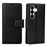 HANMAN Mila-serien för Samsung Galaxy A56 5G / A36 5G plånboksfodral med stativ innerfodral vikbart korthållare TPU PU-läder mobilfodral