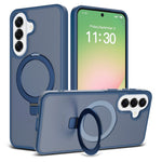 Samsung Galaxy A57 5G Skal Magnetiskt Stöd PC + TPU Matt Finish Stötsäkert mobilskydd