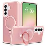 Samsung Galaxy A57 5G Skal Magnetiskt Stöd PC + TPU Matt Finish Stötsäkert mobilskydd