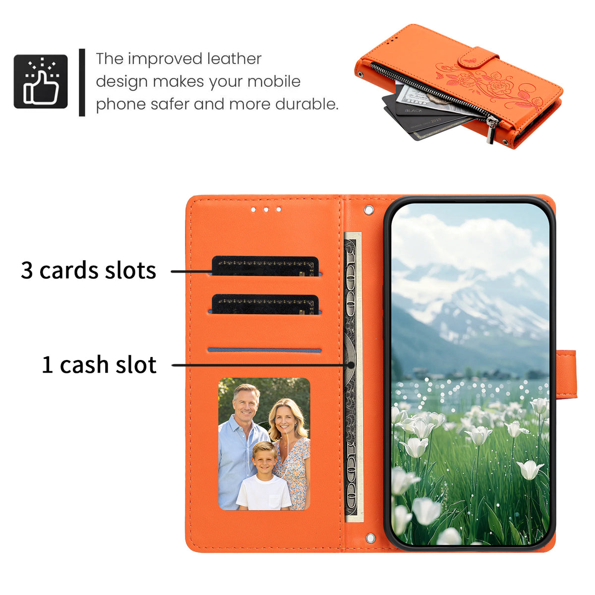 For Xiaomi 17T Case Rose Pattern Imprinted Wallet Stand PU Leather Phone Cover with Wrist Strap