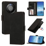 For Honor X9d 5G / Honor Magic8 Lite 5G / Honor X70 5G Case Skin-touch PU Leather Flip Wallet Phone Cover with Wrist Strap