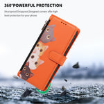 For Xiaomi Redmi 17 5G / Xiaomi Redmi 17 4G Case Cute Cat Pattern PU Leather Flip Wallet Phone Cover with Wrist Strap