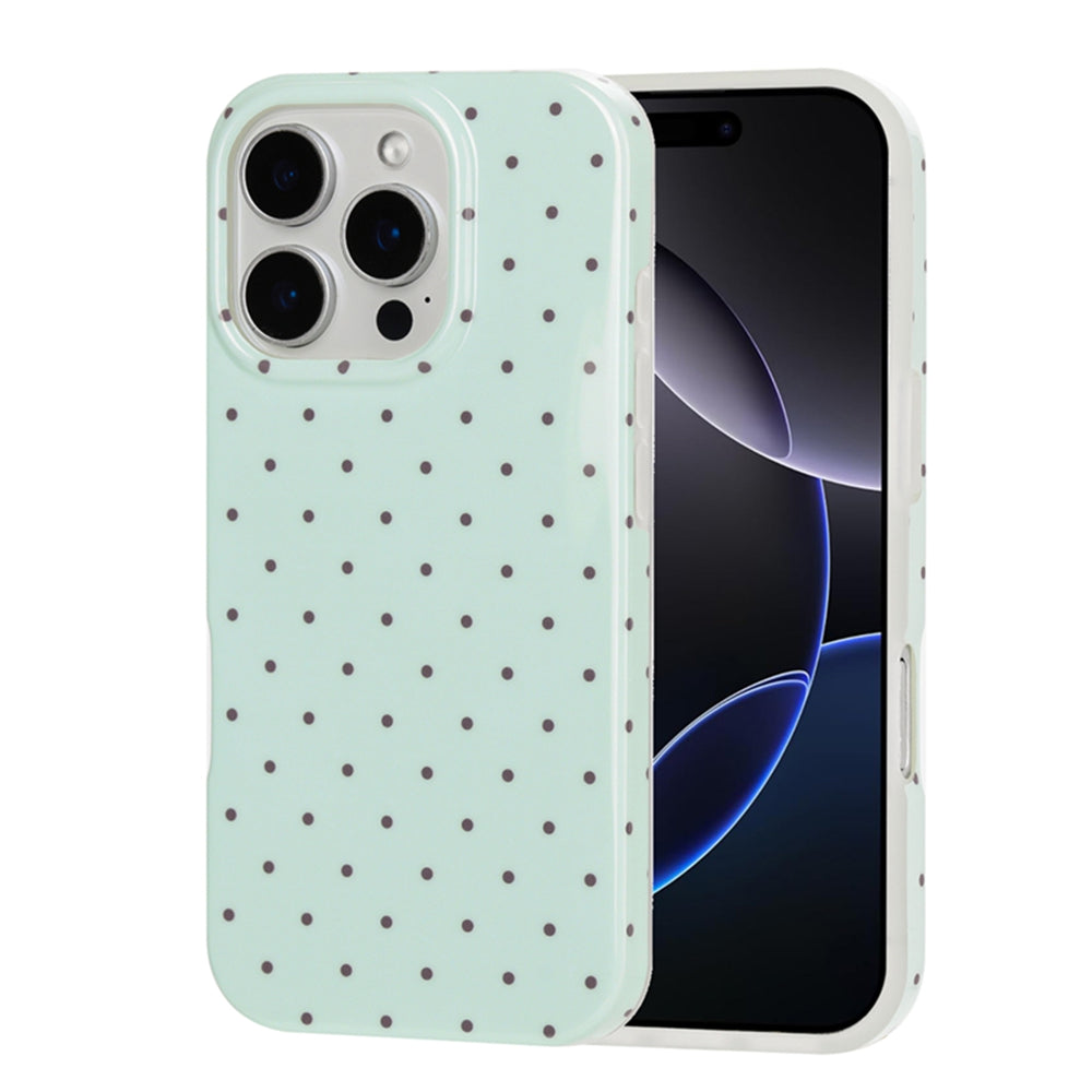 iPhone 13 Pro Max-skal IMD-prickigt TPU-skydd med fallskydd