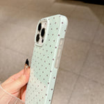 iPhone 13 Pro Max-skal IMD-prickigt TPU-skydd med fallskydd