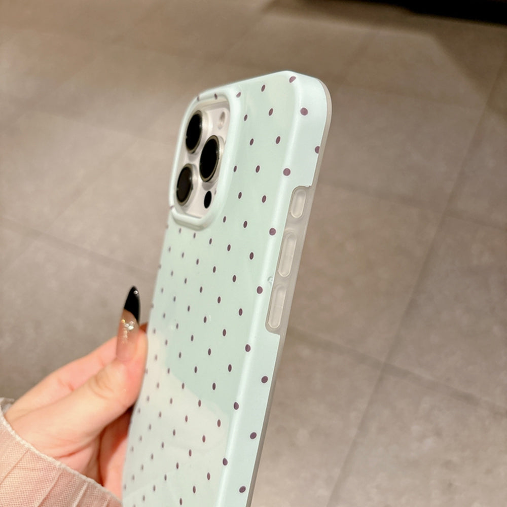 iPhone 13 Pro Max-skal IMD-prickigt TPU-skydd med fallskydd