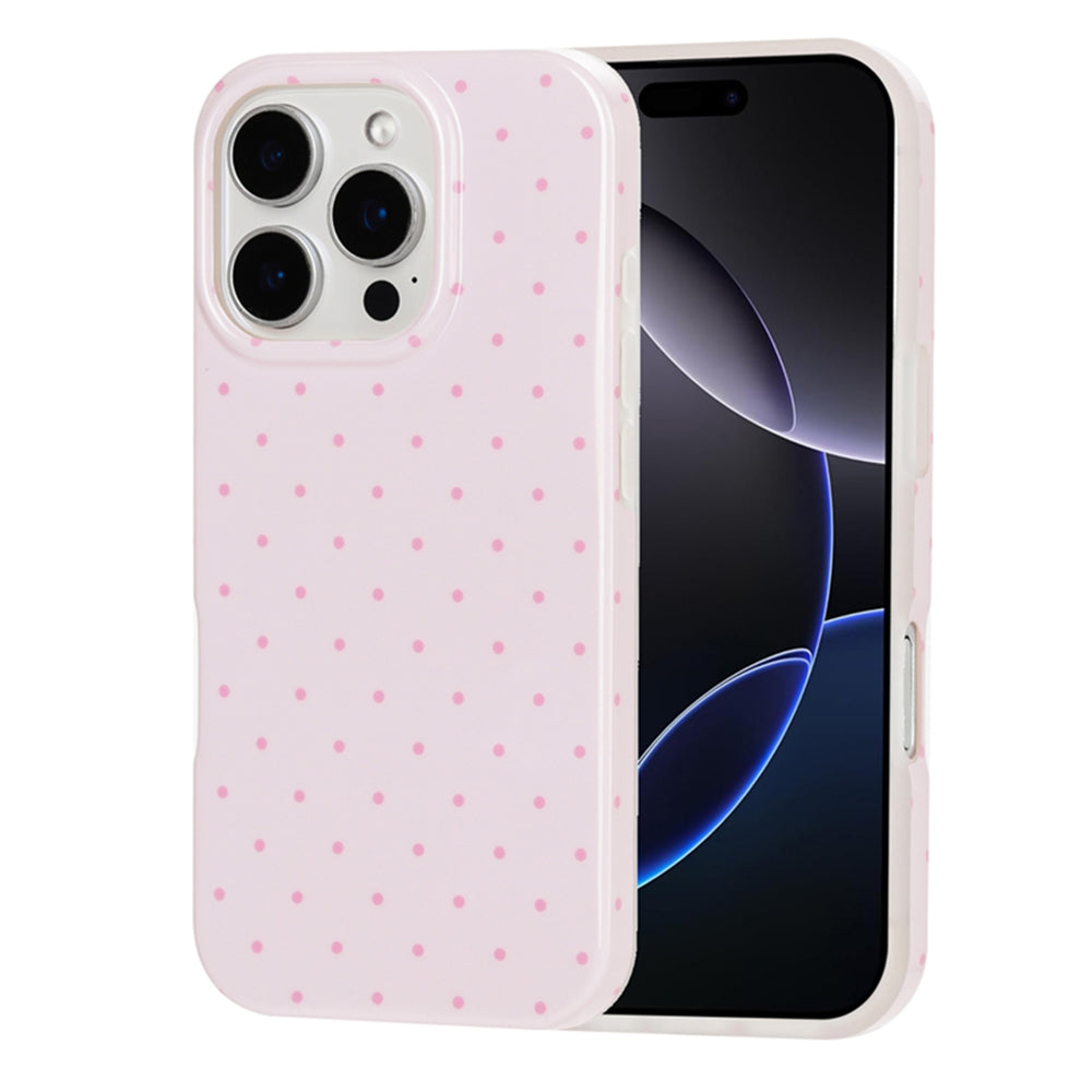 iPhone 13 Pro Max-skal IMD-prickigt TPU-skydd med fallskydd